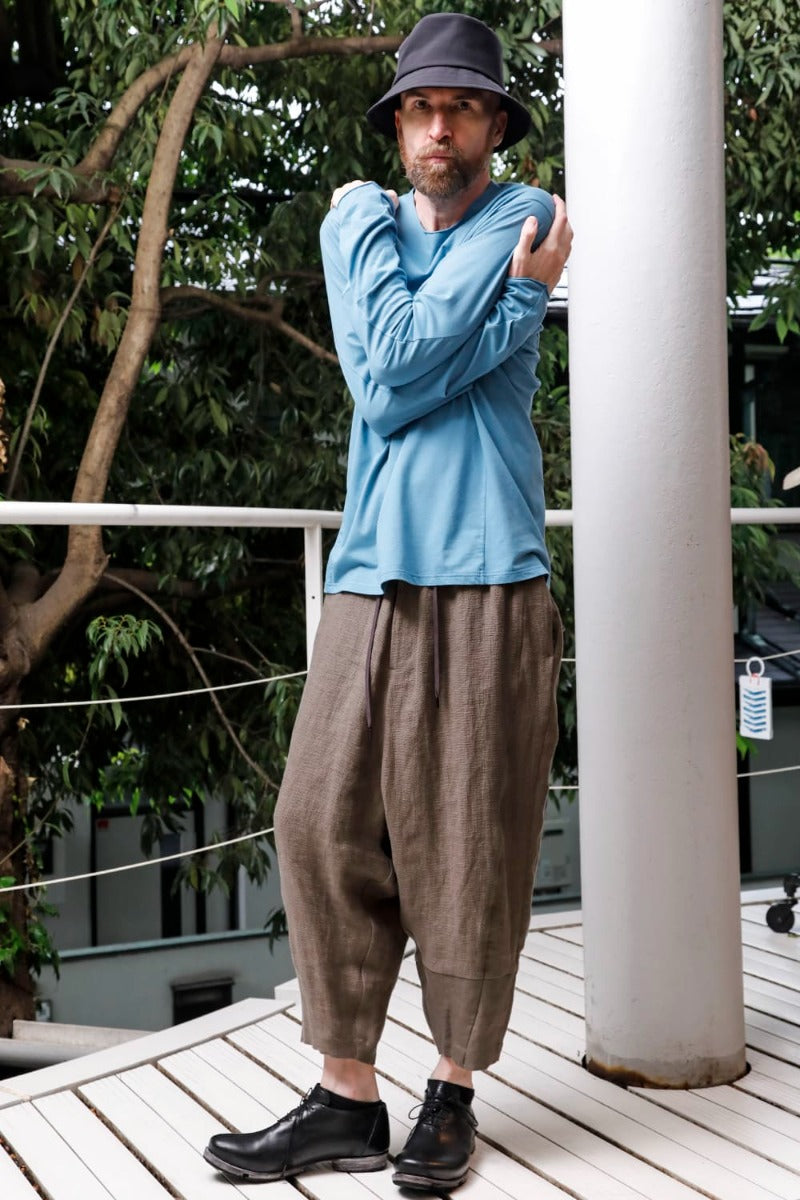 Relax pants     Linen combination