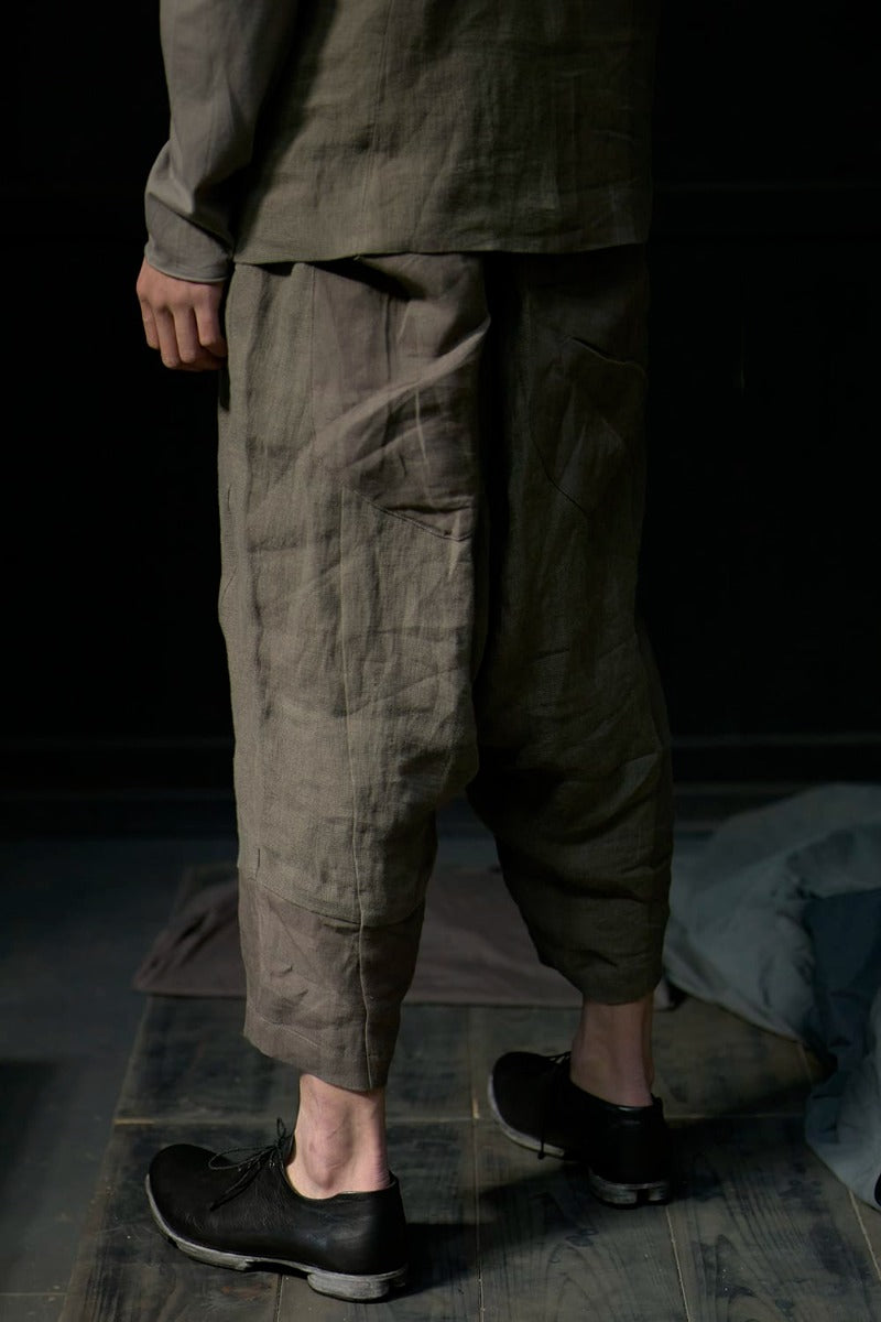 Relax pants     Linen combination
