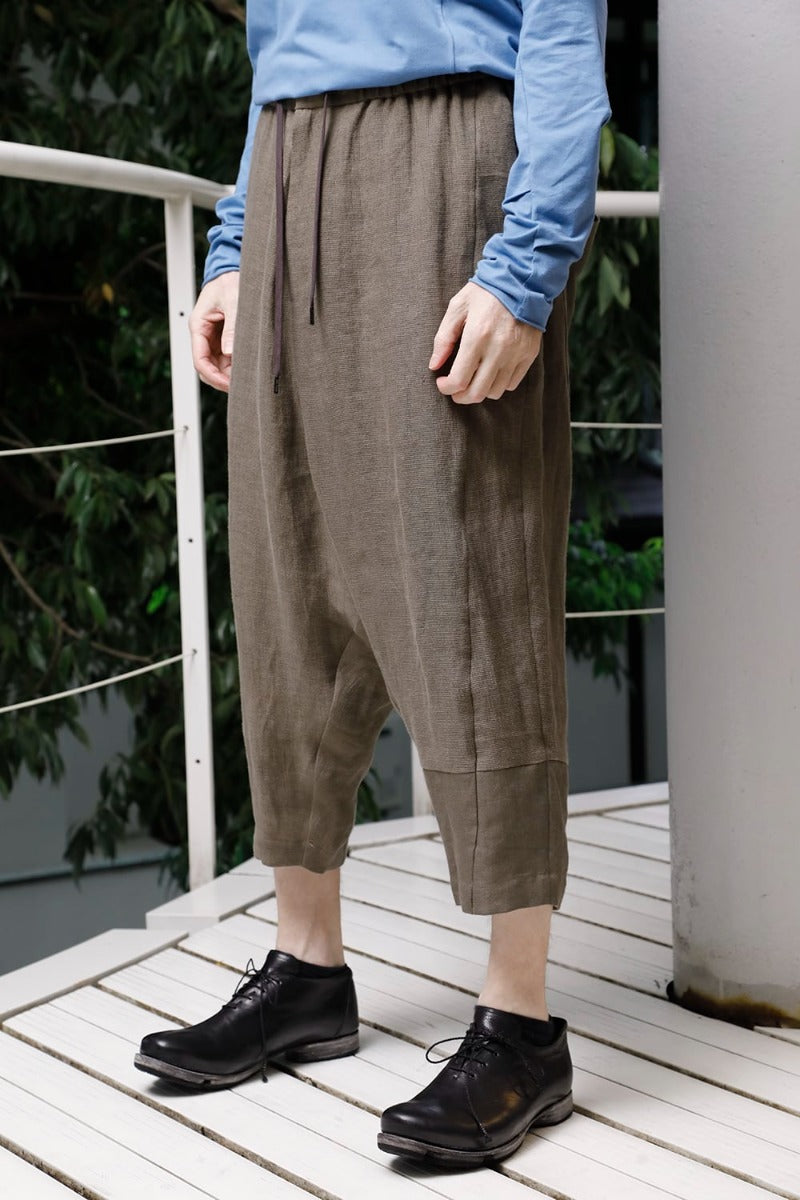 Relax pants     Linen combination