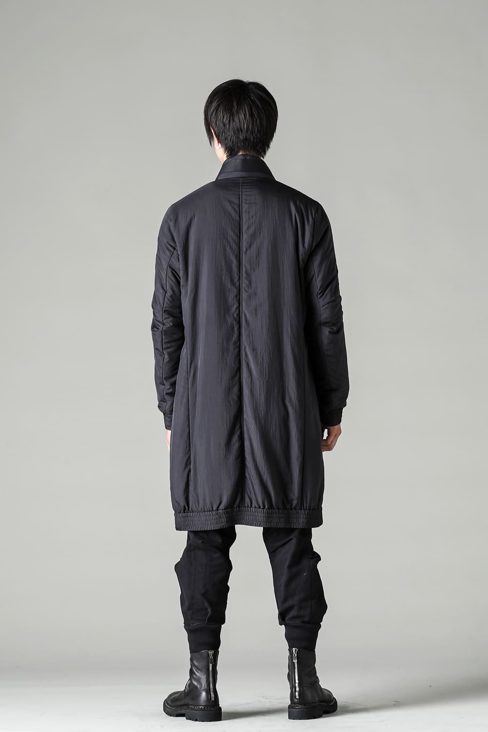 Jogger pants cotton / line Black