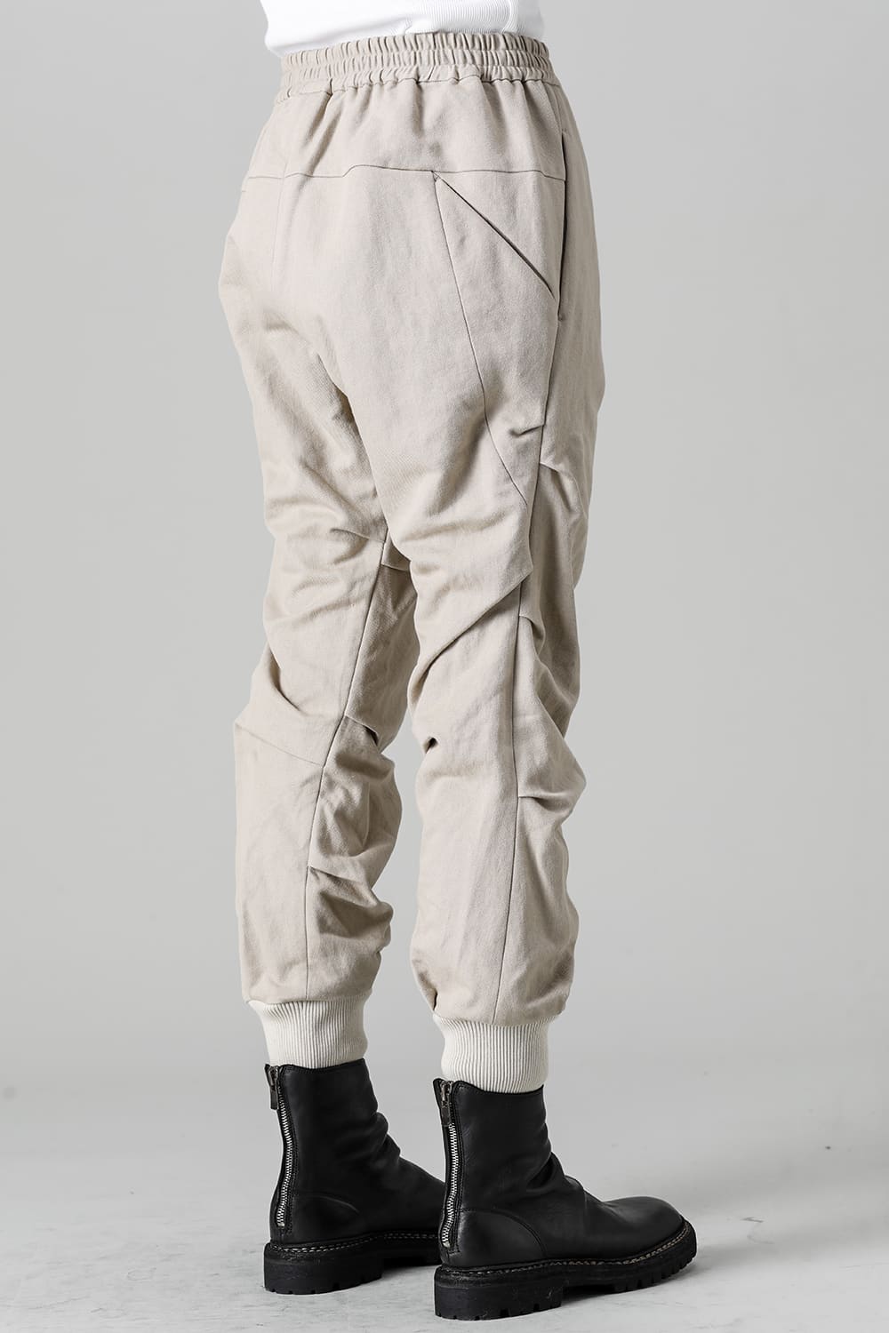 ジョガー パンツ コットン / リネン ライト ベージュ