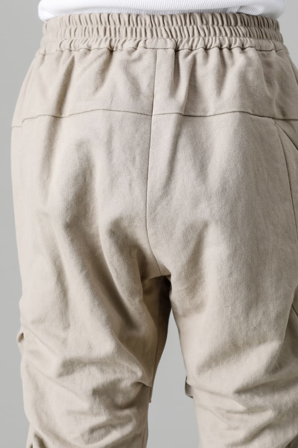 ジョガー パンツ コットン / リネン ライト ベージュ