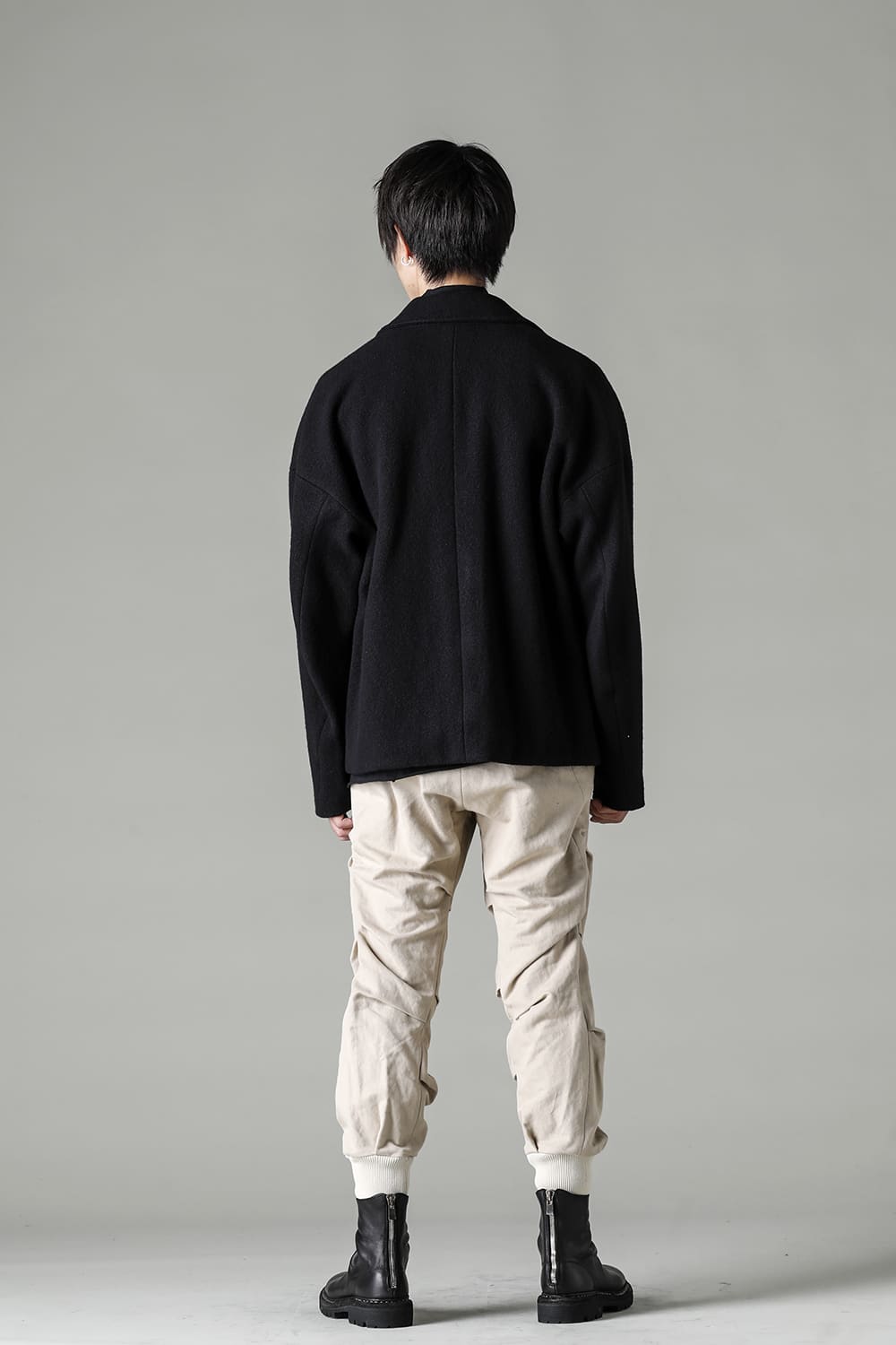 ジョガー パンツ コットン / リネン ライト ベージュ