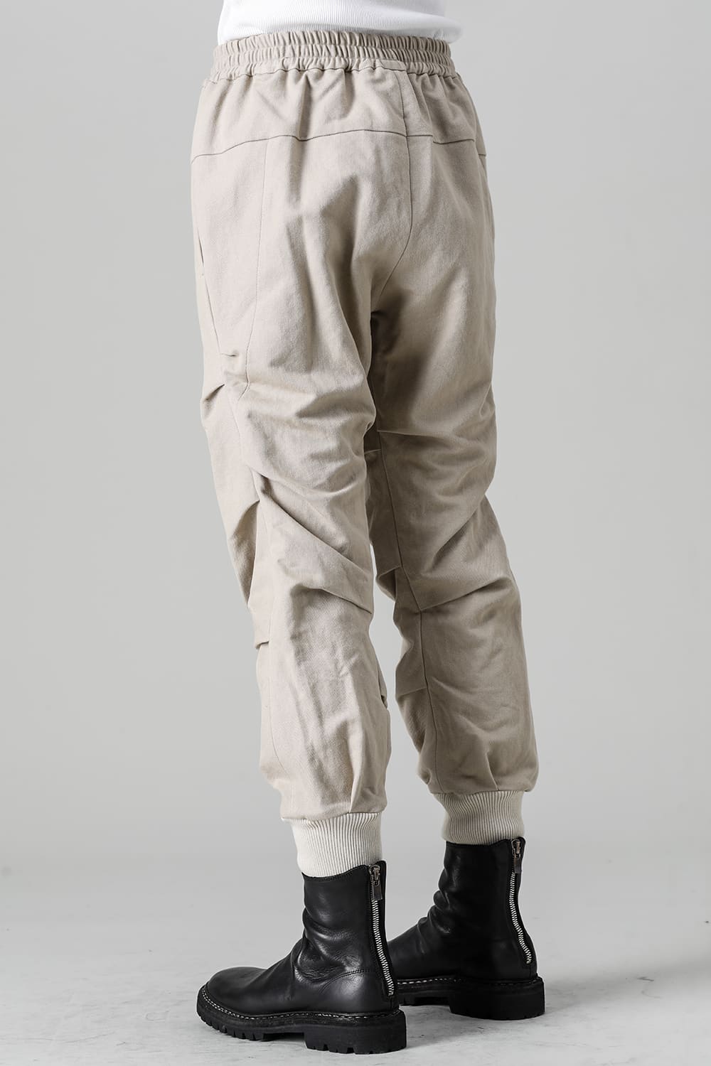 ジョガー パンツ コットン / リネン ライト ベージュ