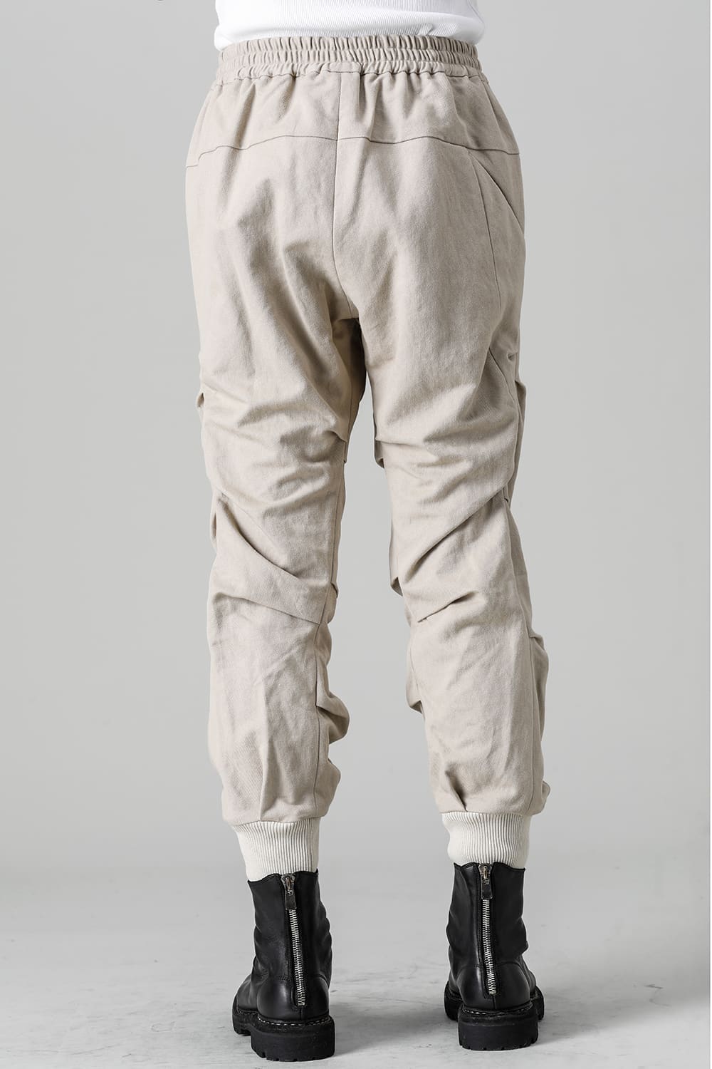 ジョガー パンツ コットン / リネン ライト ベージュ