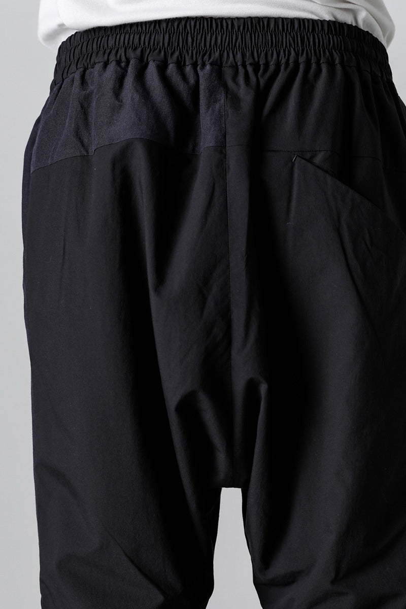 Cropped slim pants silk / paper / cotton