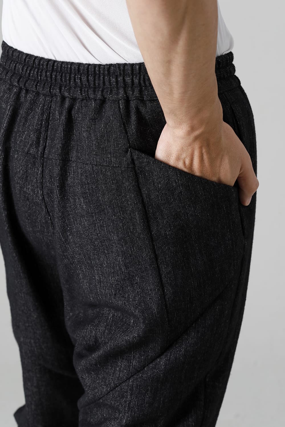 Easy pants Shetland wool / linen