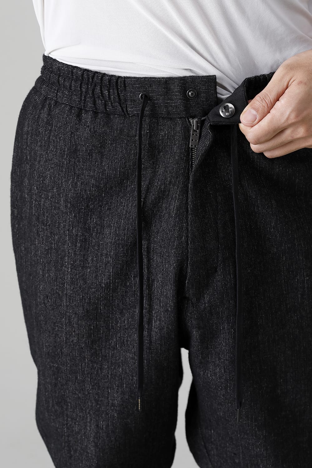 Easy pants Shetland wool / linen