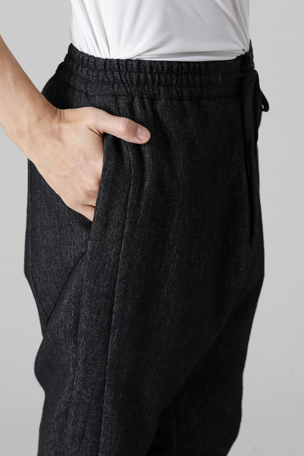 Easy pants Shetland wool / linen