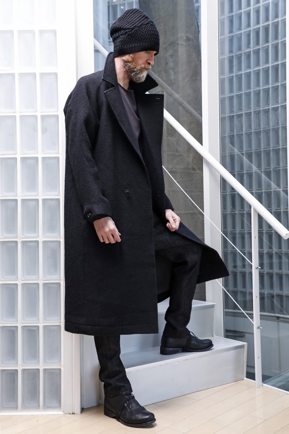 Easy pants Shetland wool / linen