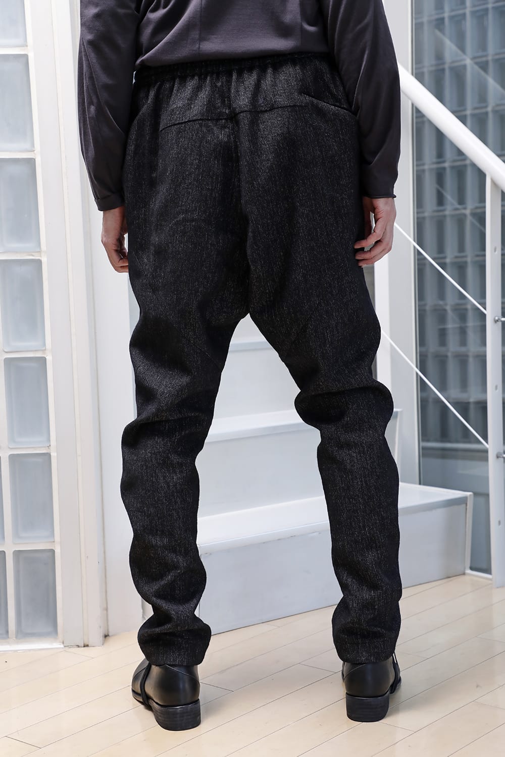 Easy pants Shetland wool / linen