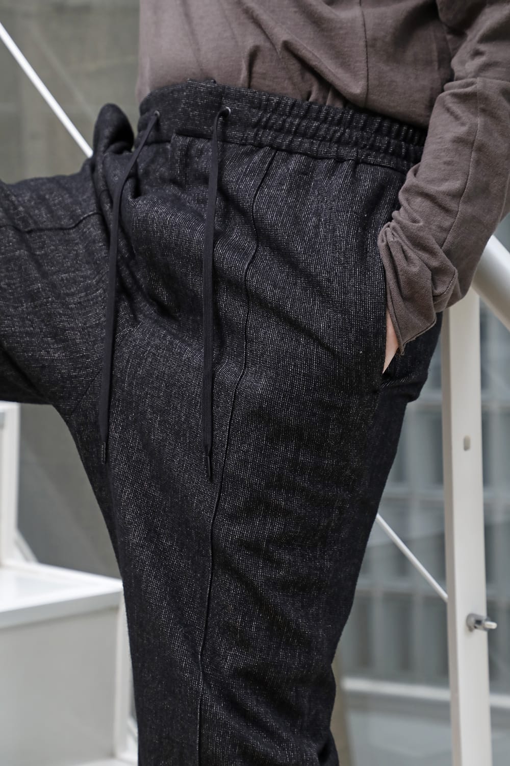 Skater pants Shetland wool / linen