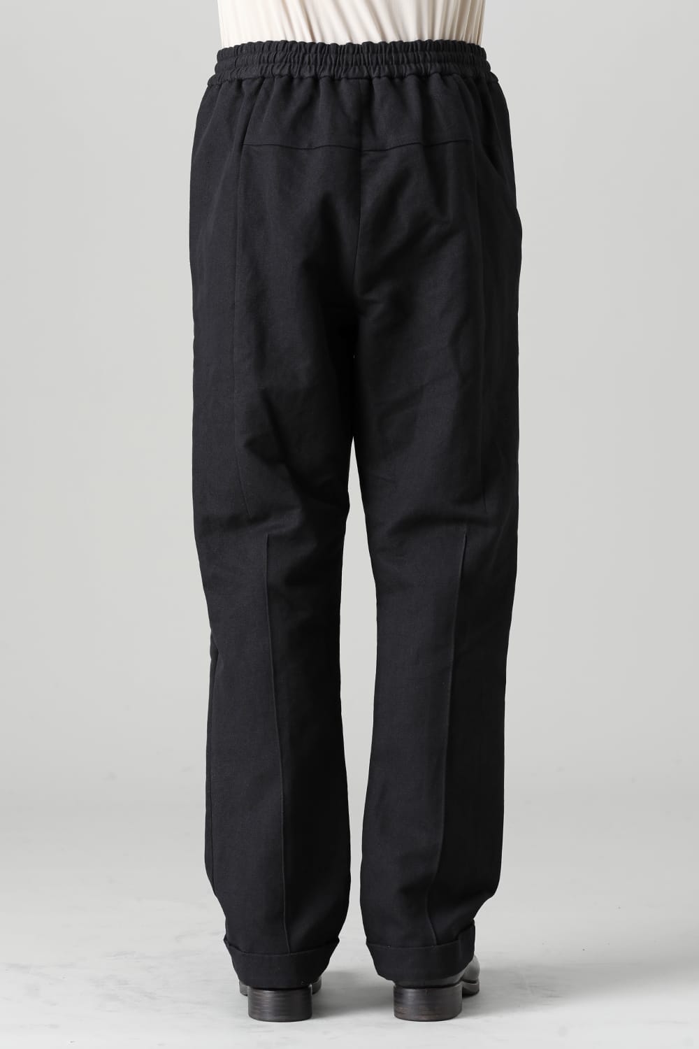 Skater pants cotton / linen Black