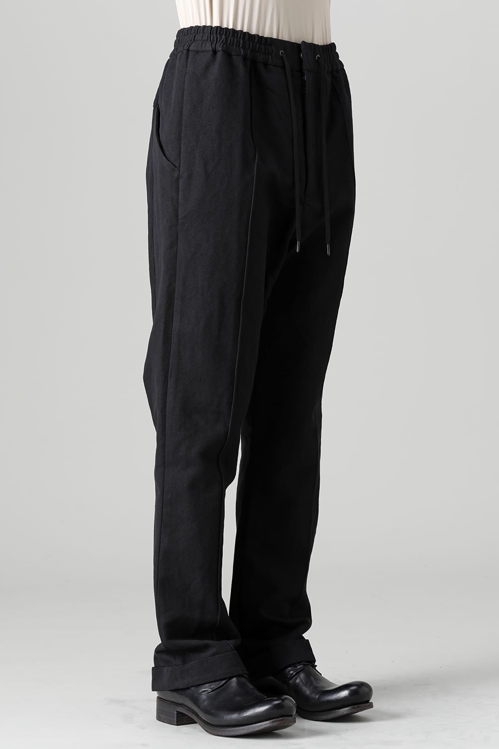 Skater pants cotton / linen Black