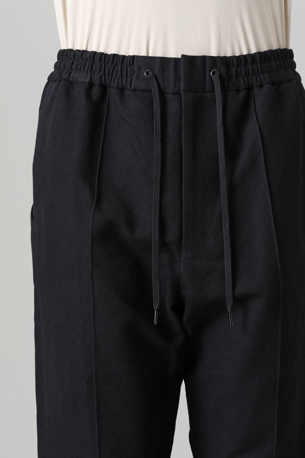 Skater pants cotton / linen Black