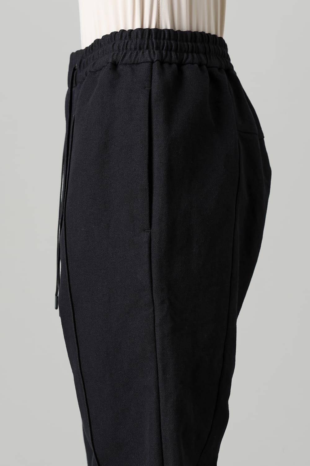 Skater pants cotton / linen Black