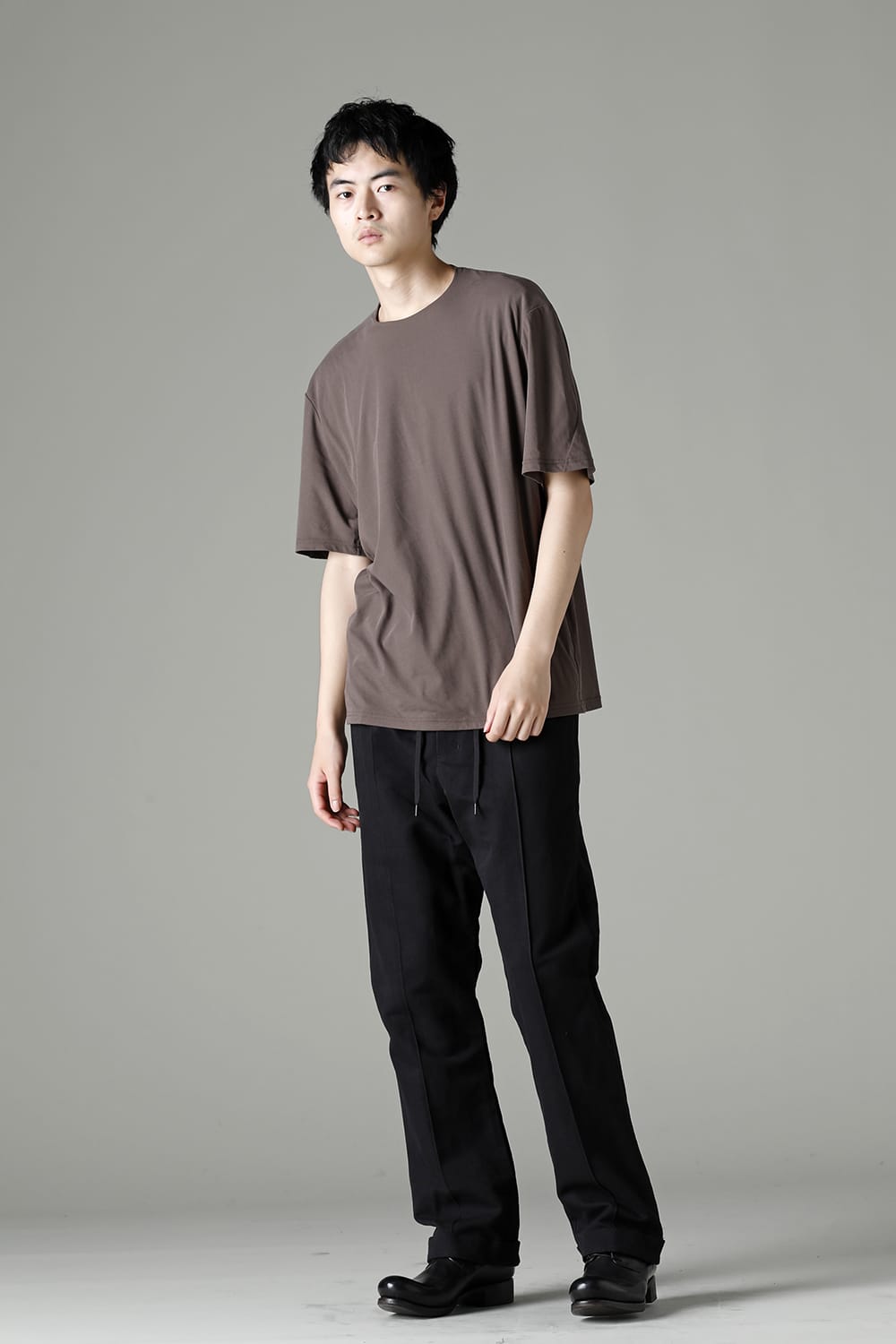 Skater pants cotton / linen Black