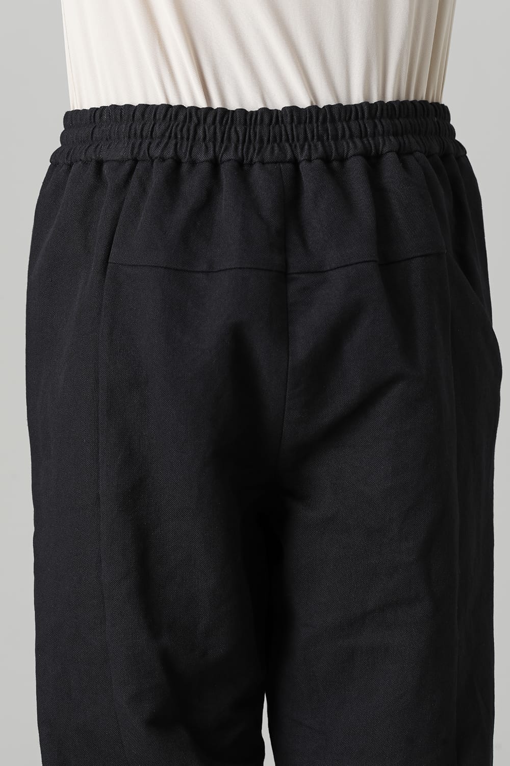 Skater pants cotton / linen Black