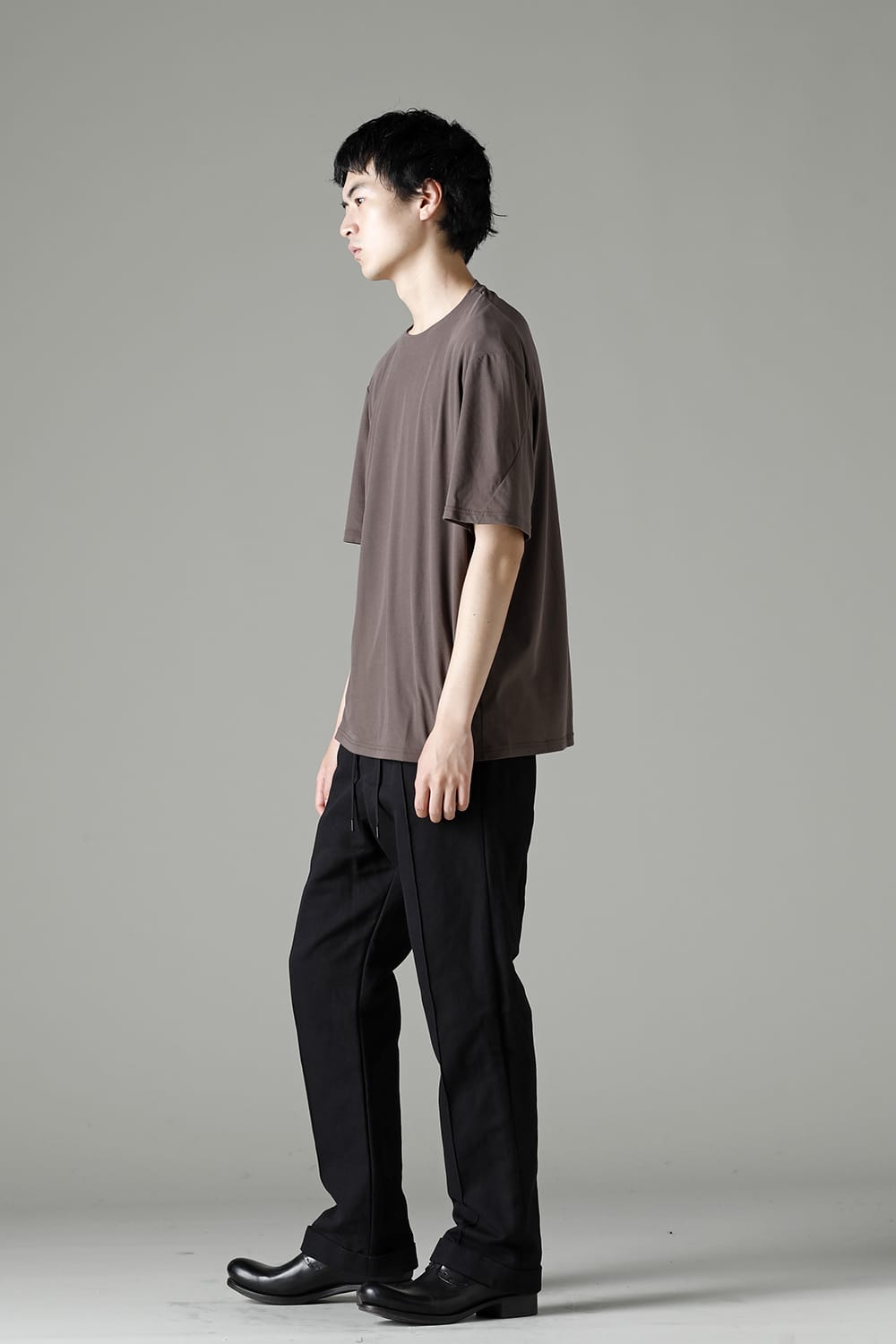 Skater pants cotton / linen Black