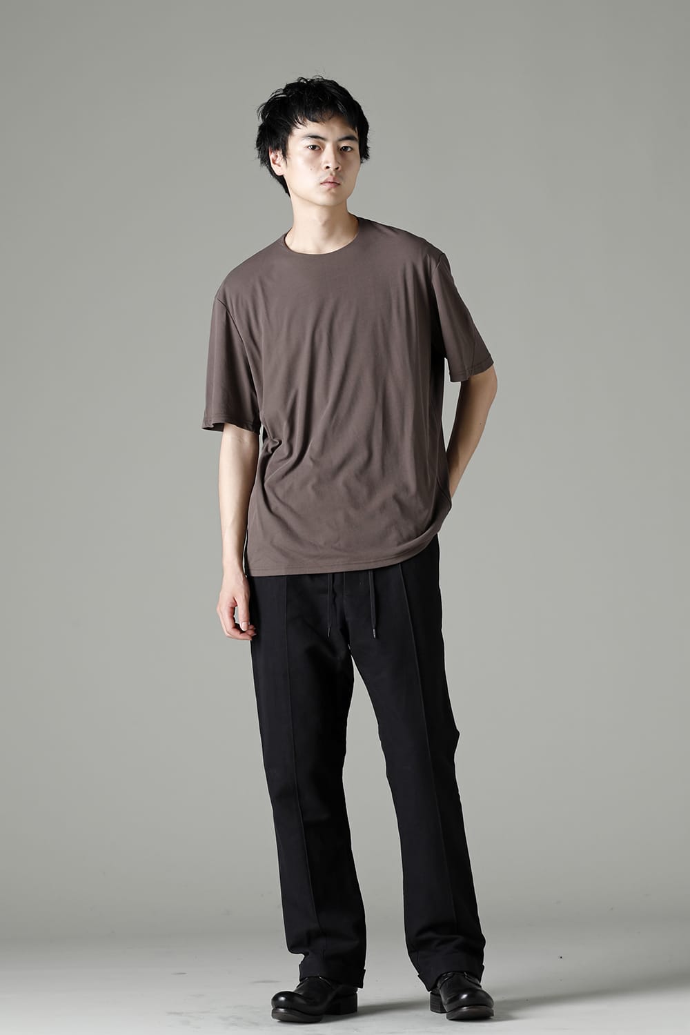 Skater pants cotton / linen Black