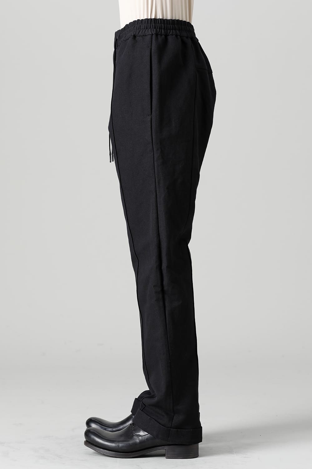 Skater pants cotton / linen Black