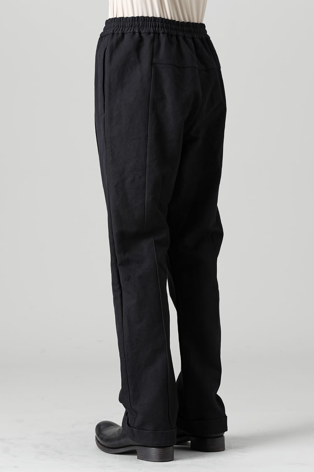 Skater pants cotton / linen Black