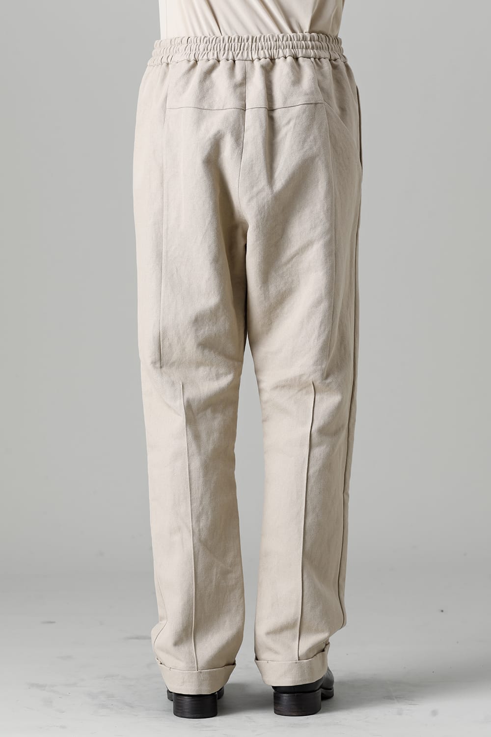 Skater pants cotton / linen Light Beige