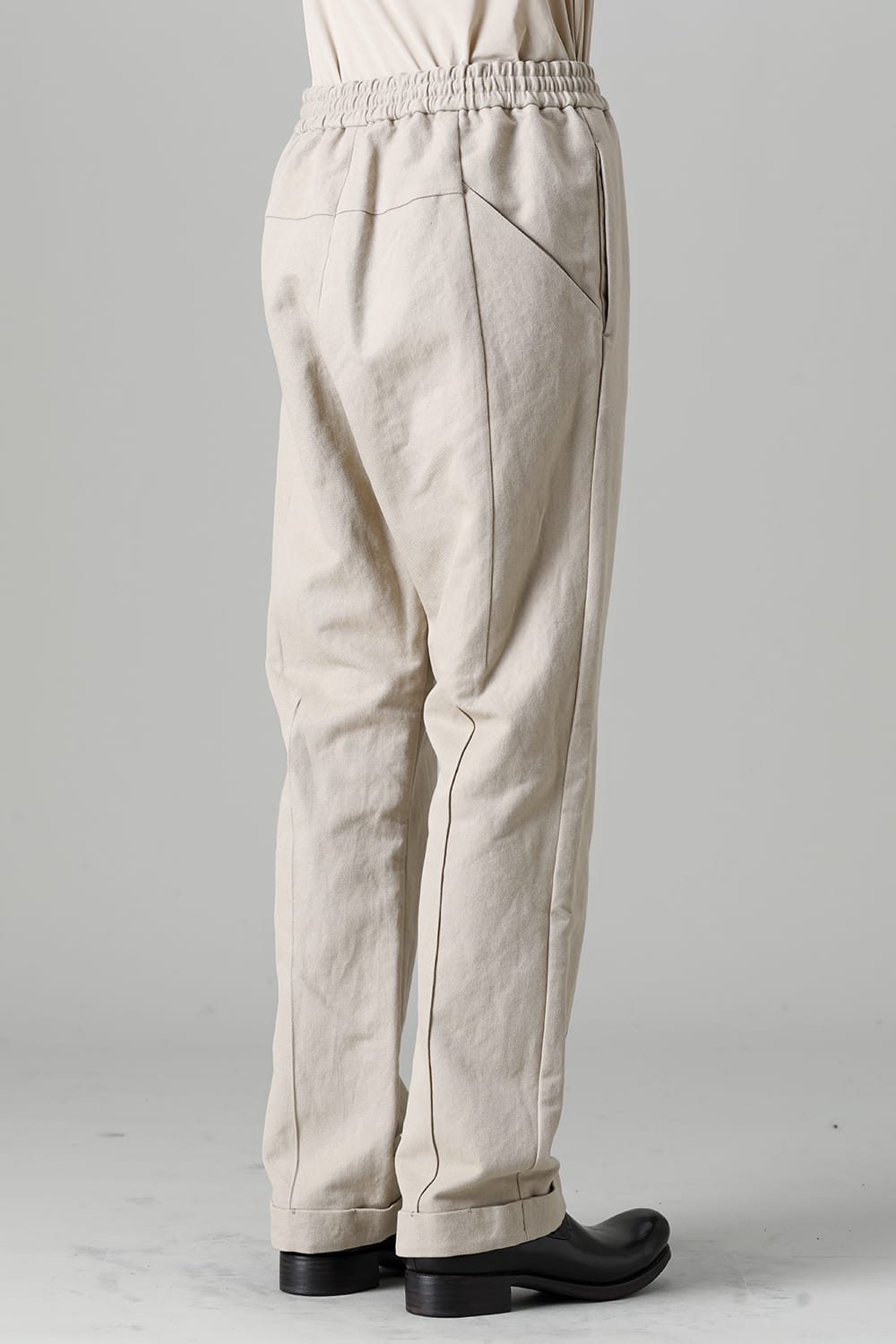 Skater pants cotton / linen Light Beige