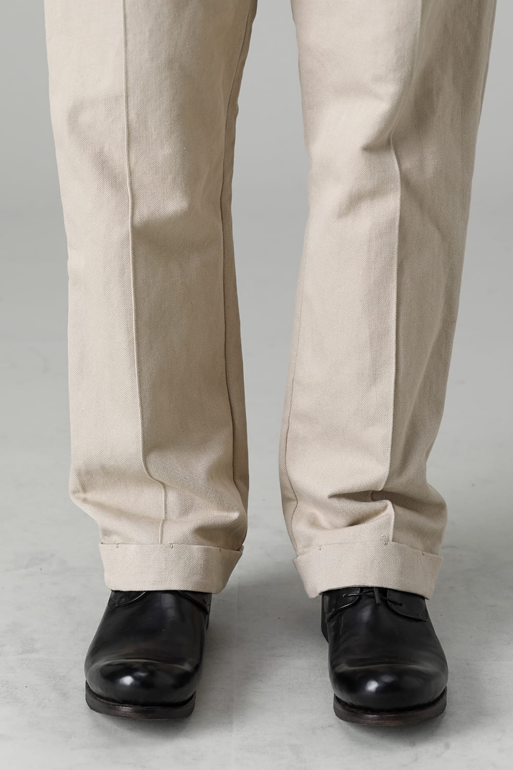 Skater pants cotton / linen Light Beige