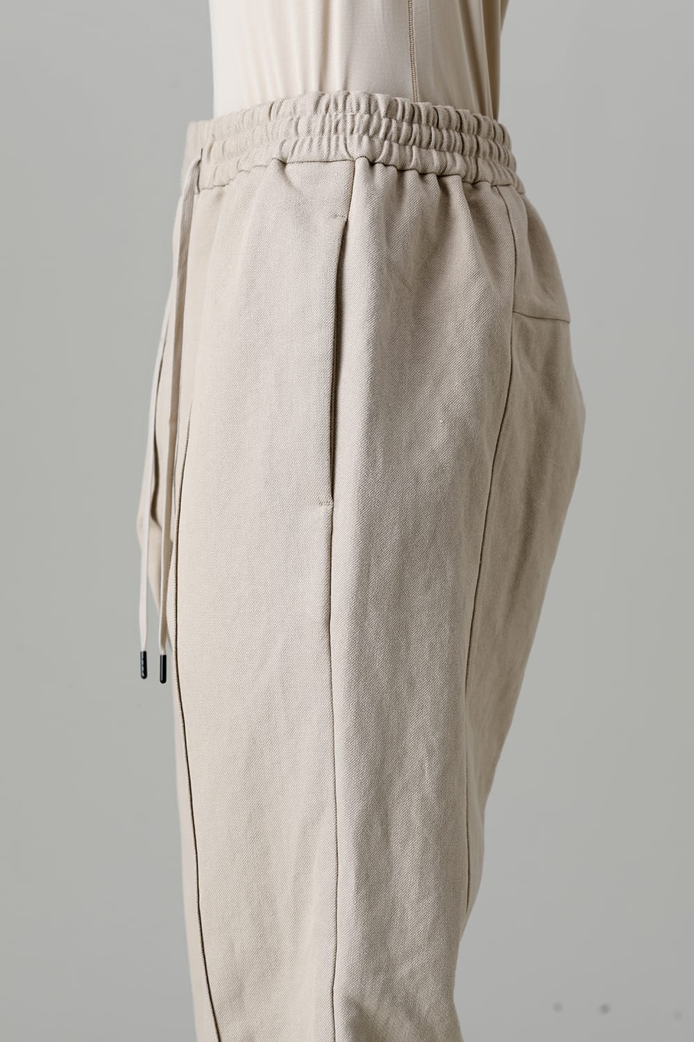 Skater pants cotton / linen Light Beige