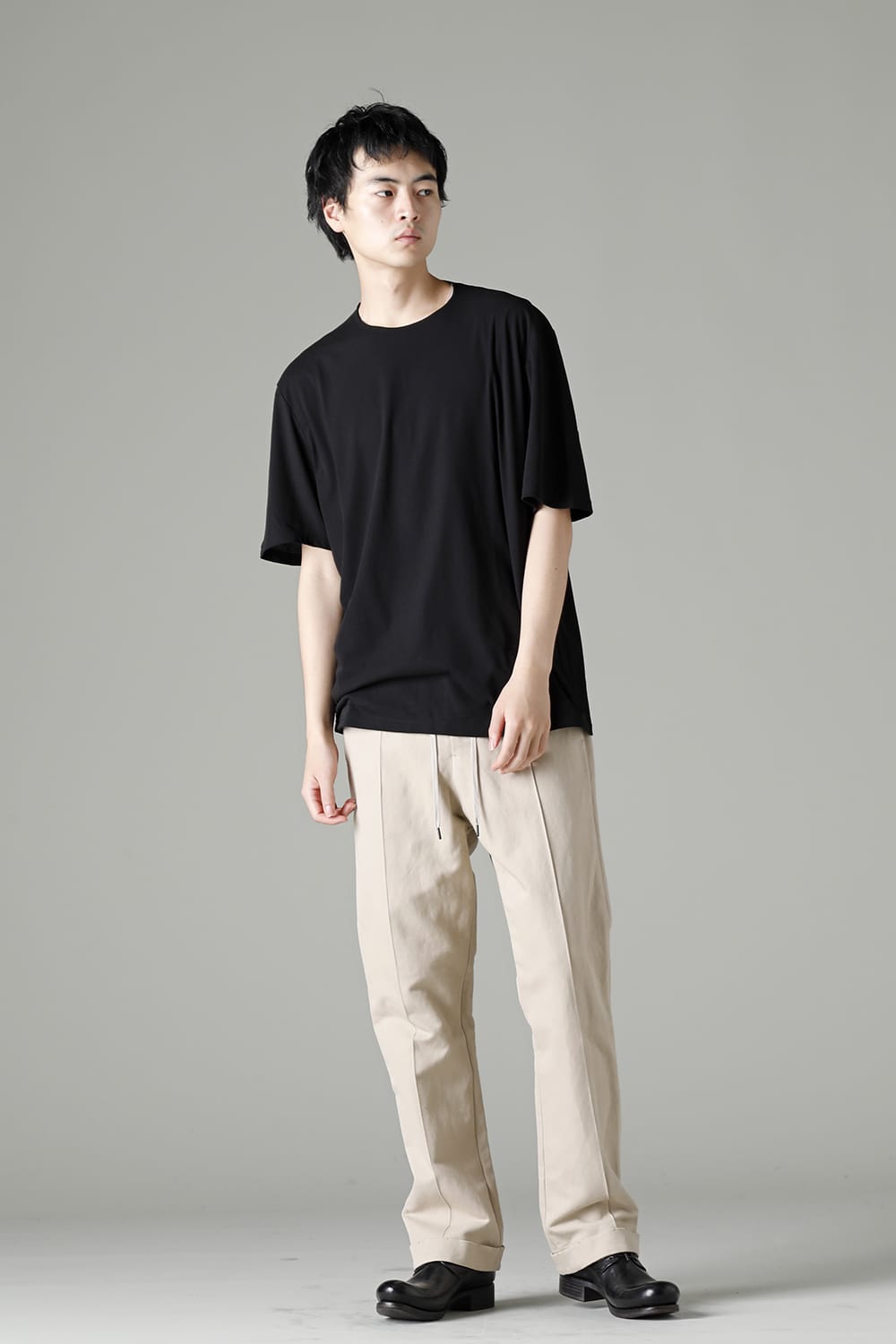 Skater pants cotton / linen Light Beige