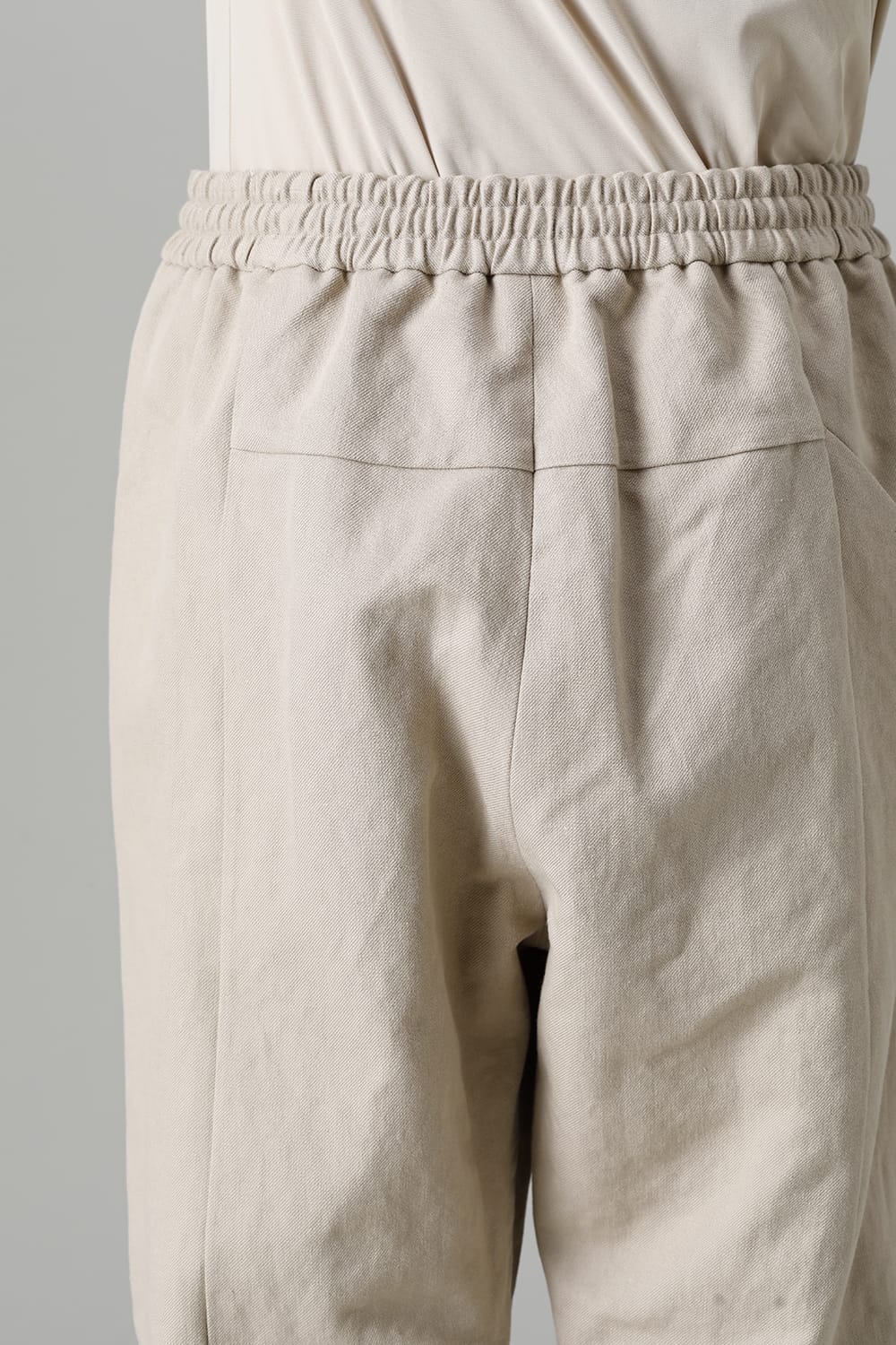 Skater pants cotton / linen Light Beige