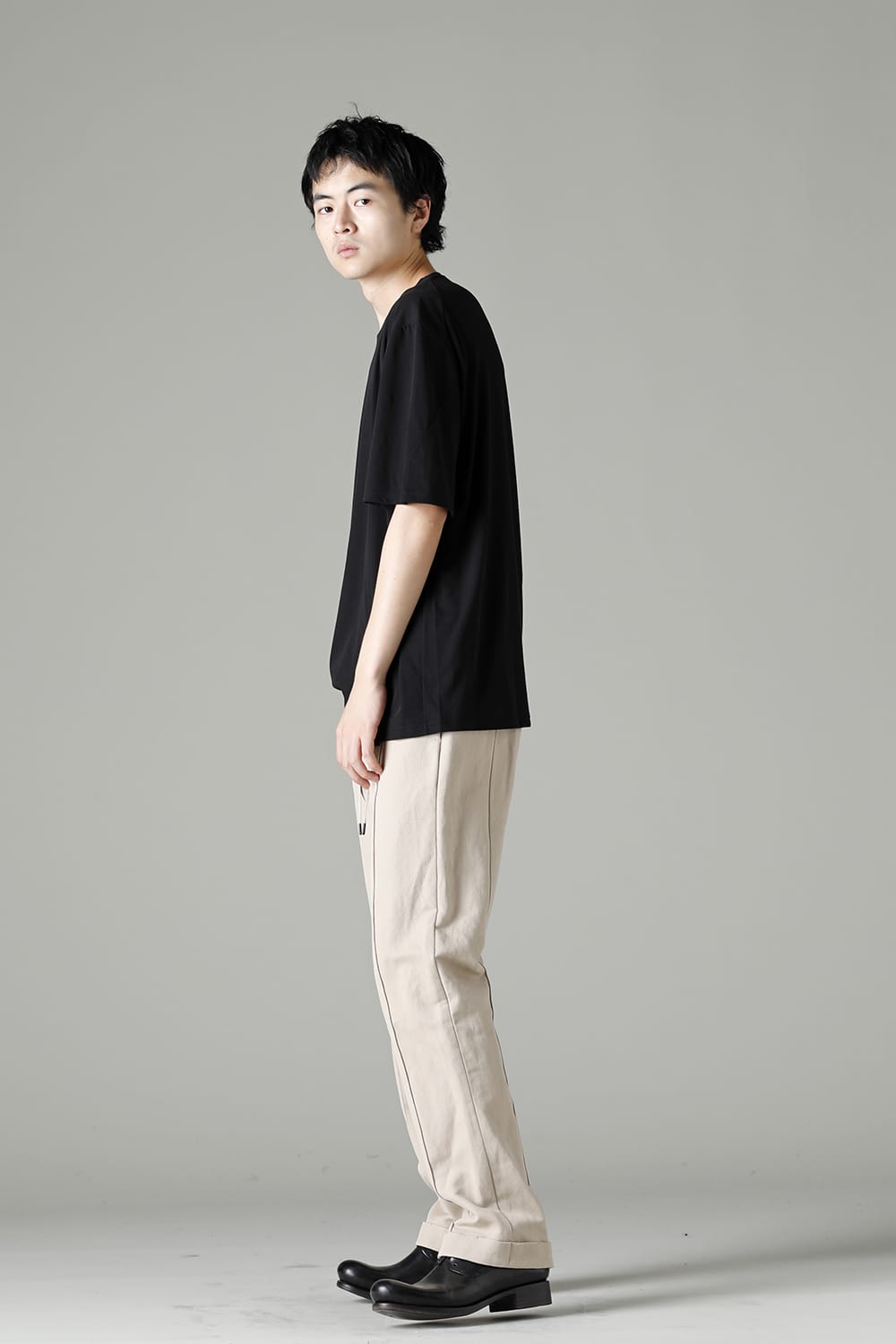 Skater pants cotton / linen Light Beige