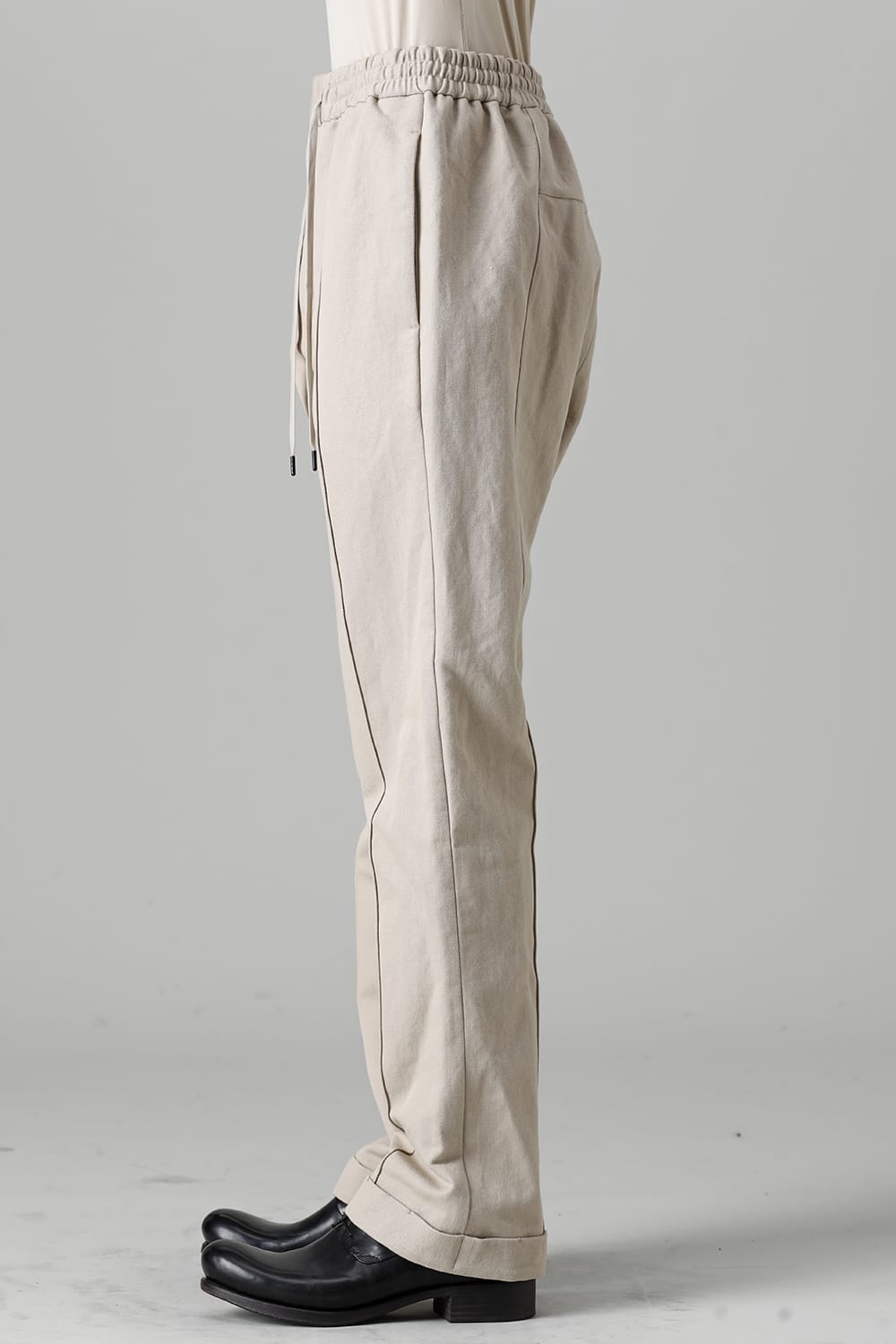 Skater pants cotton / linen Light Beige