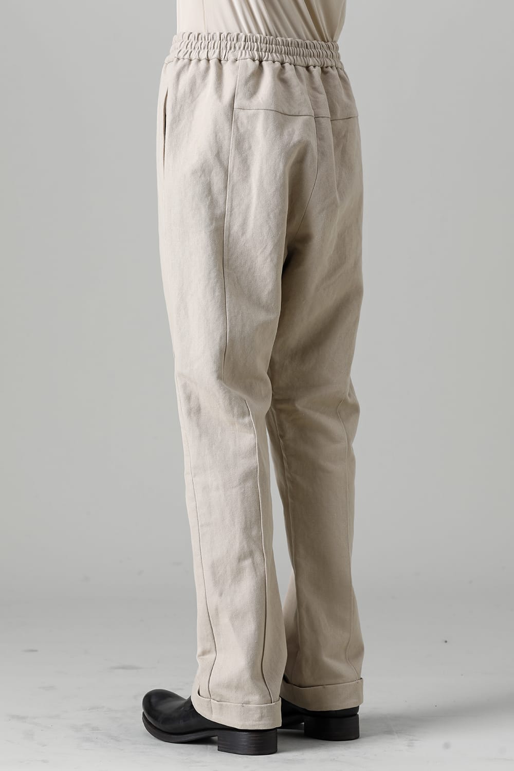 Skater pants cotton / linen Light Beige