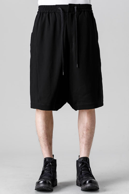 Short pants matte polyester