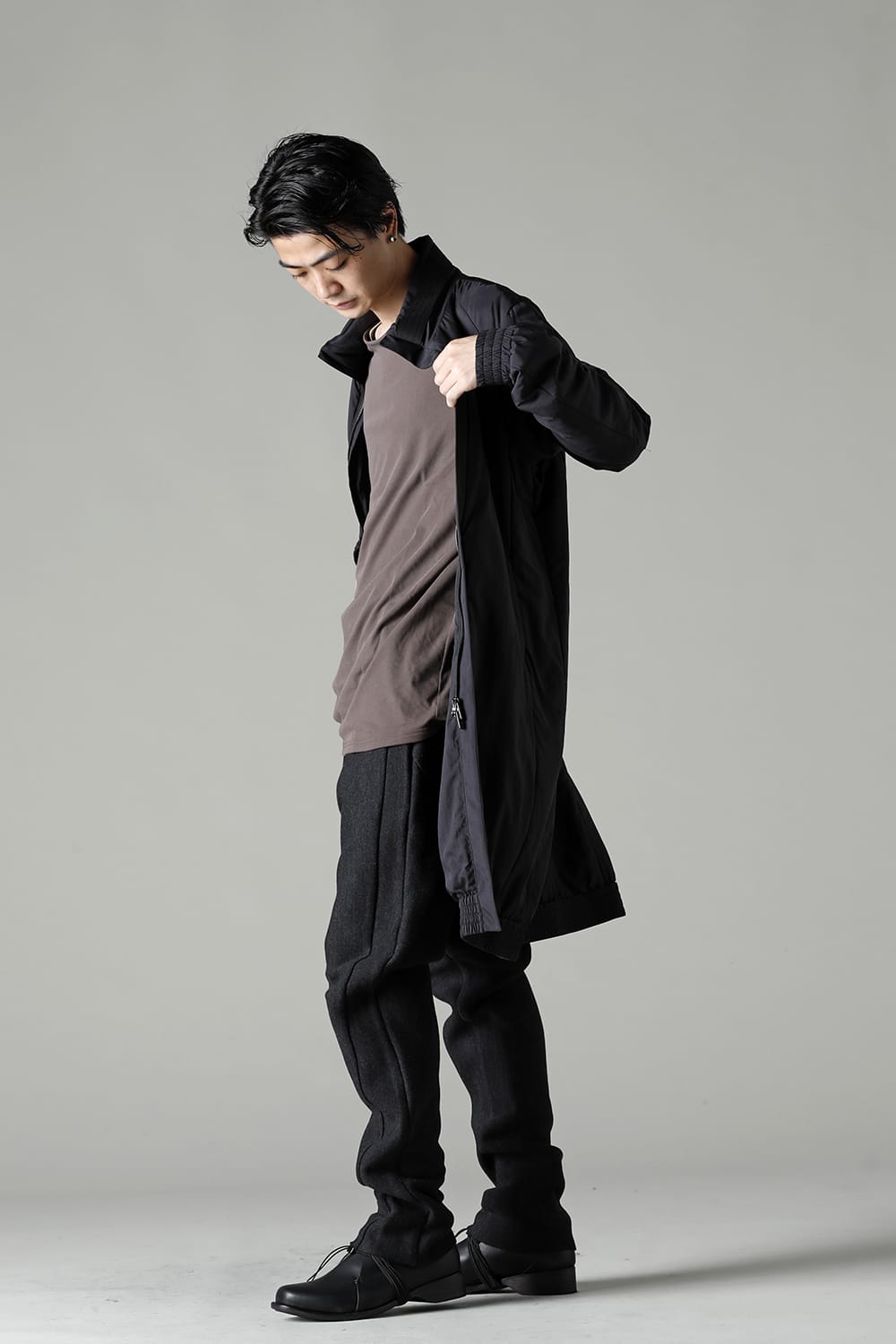 SRY easy pants wool super120’s / bamboo