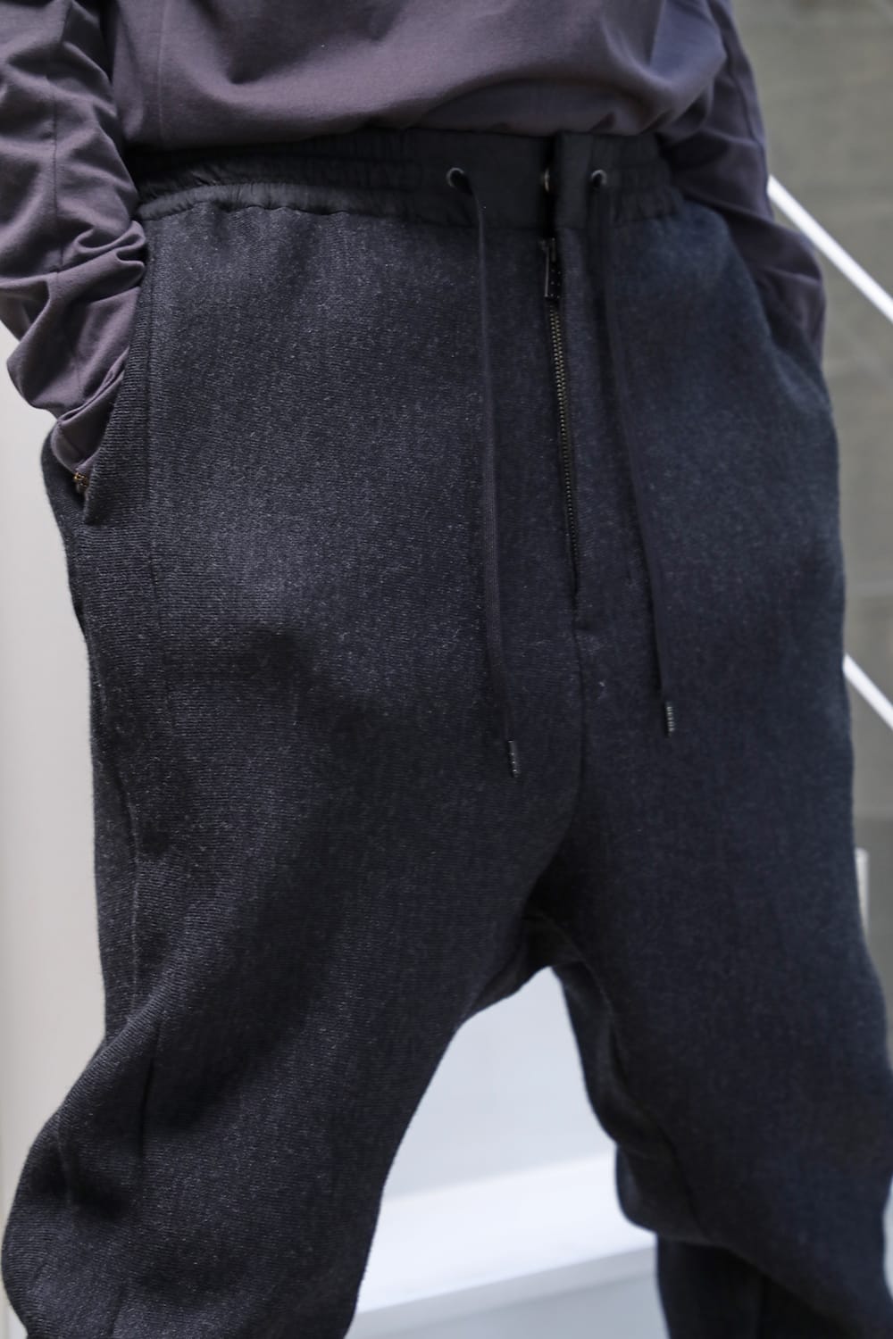 SRY easy pants wool super120’s / bamboo