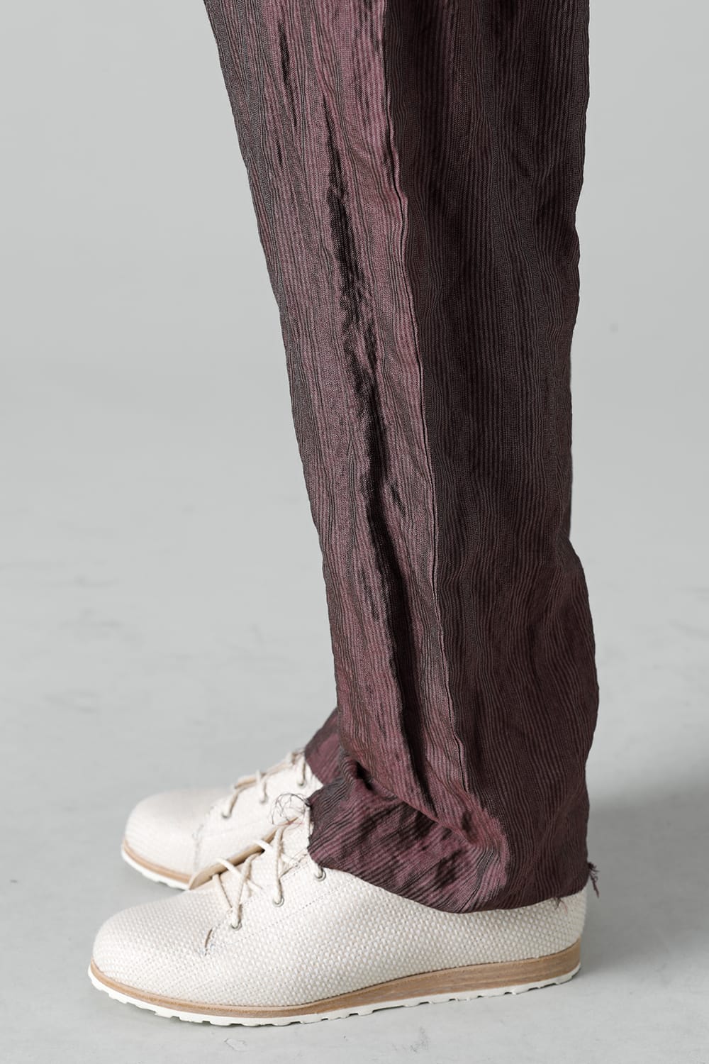 FASCINATE LIMITED Relax Pants Wine Stripe