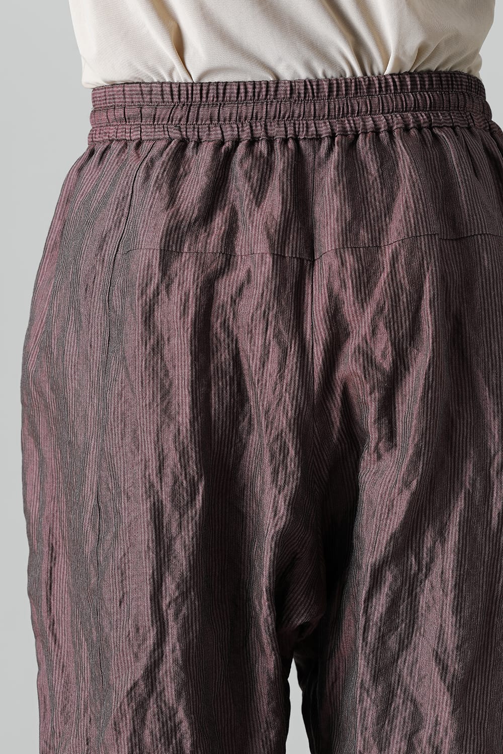 FASCINATE LIMITED Relax Pants Wine Stripe