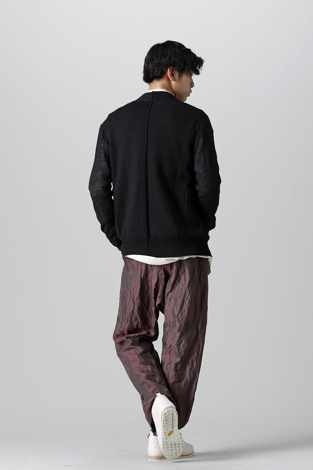 FASCINATE LIMITED Relax Pants Wine Stripe