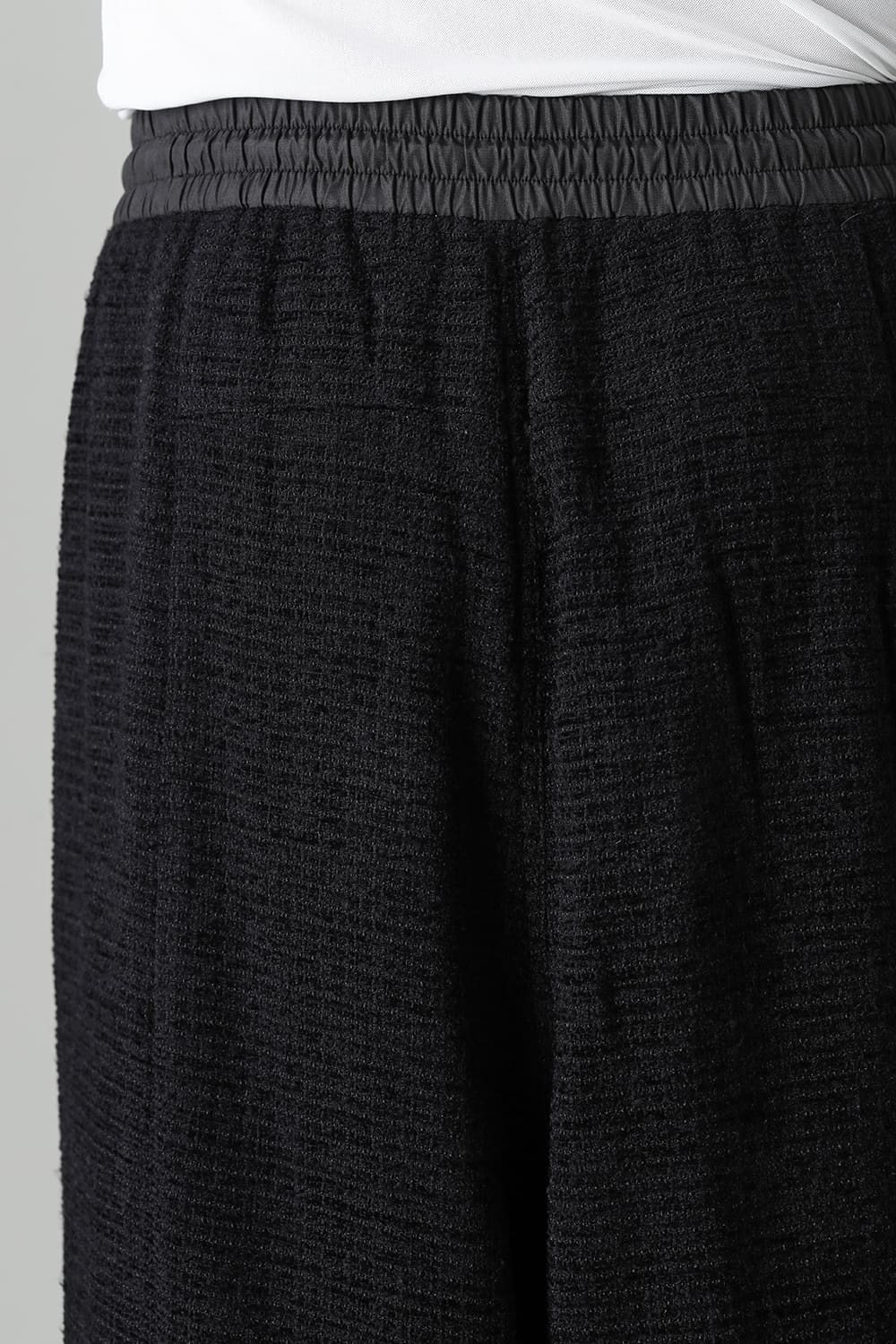 Layerd pants Silk tweed