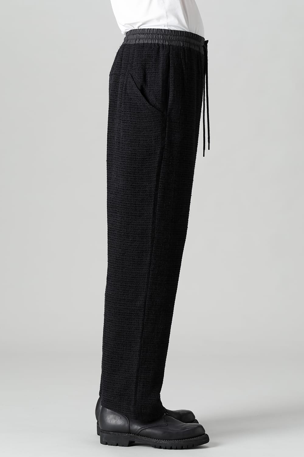 Relaxe pants Silk tweed