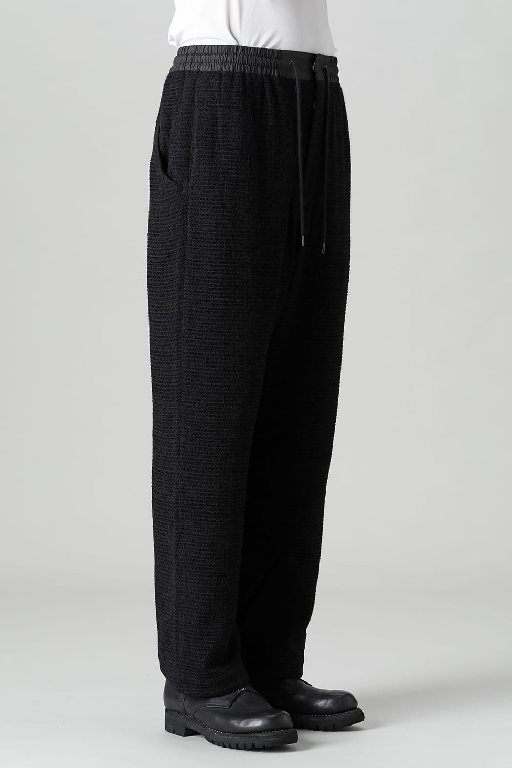 Relaxe pants Silk tweed