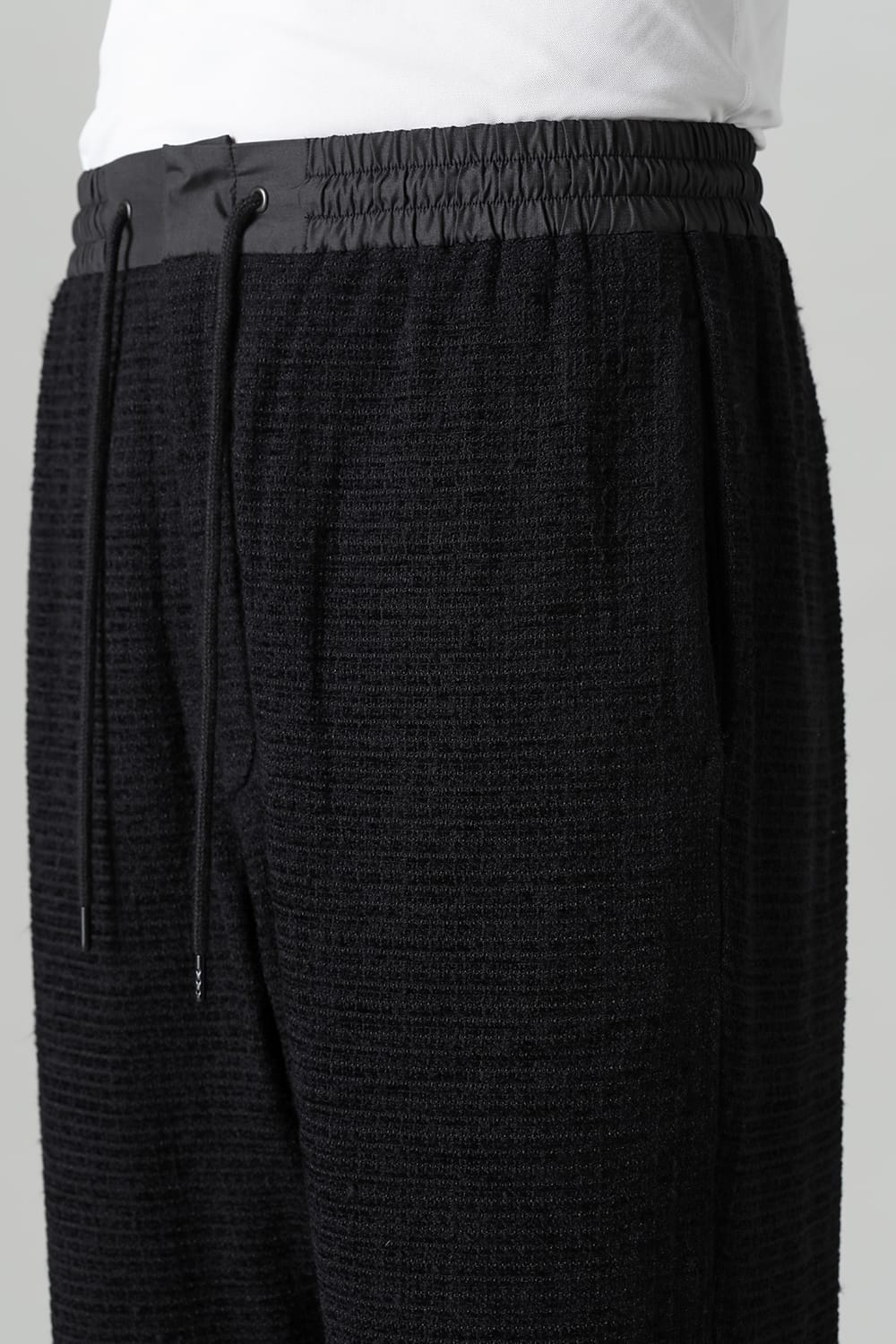 Relaxe pants Silk tweed