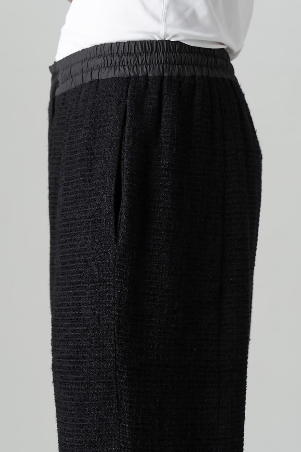 Relaxe pants Silk tweed