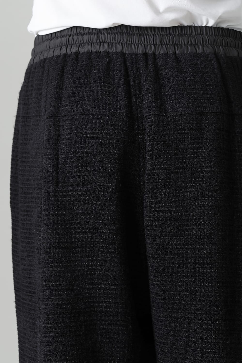 Relaxe pants Silk tweed