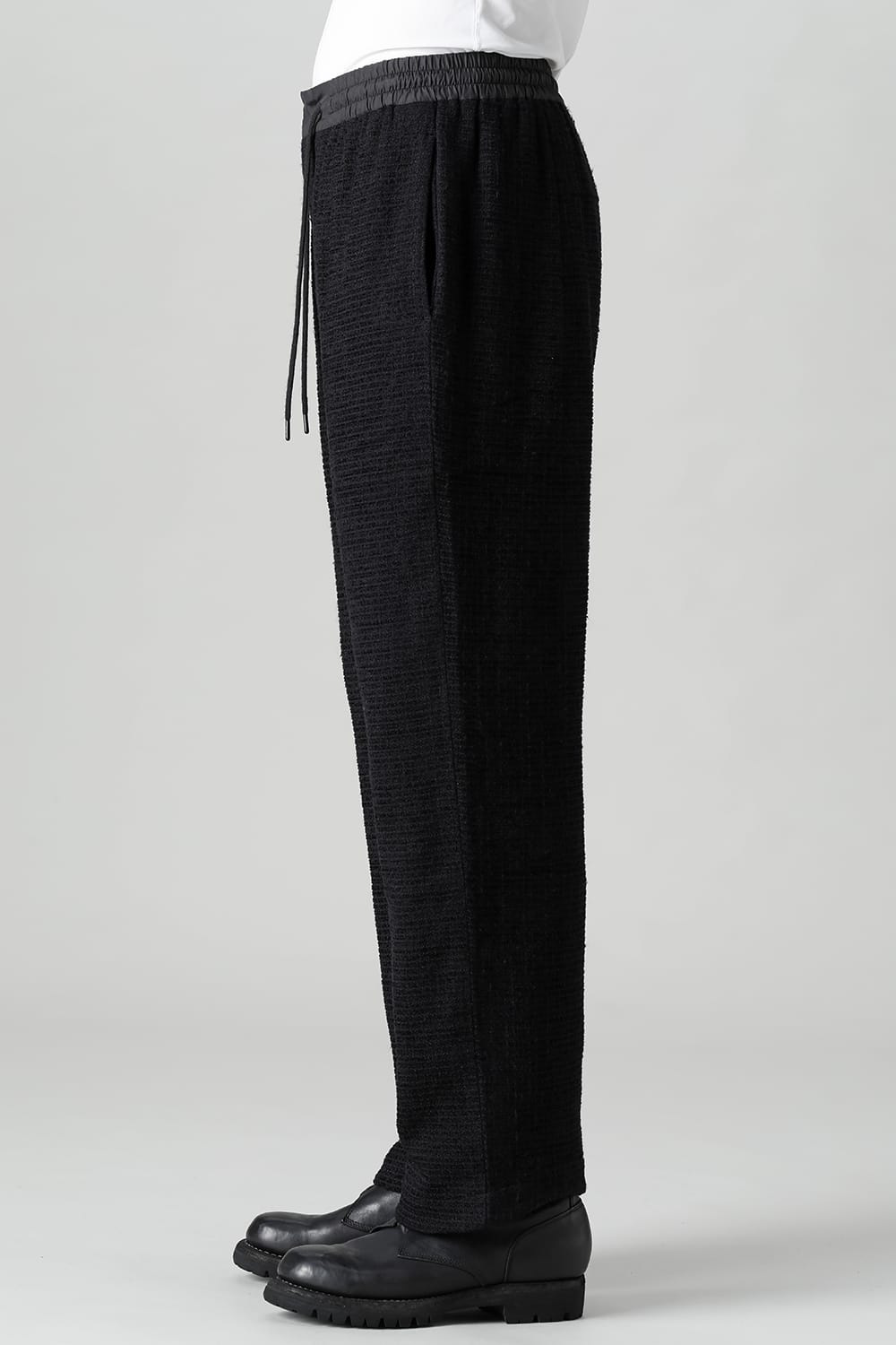 Relaxe pants Silk tweed
