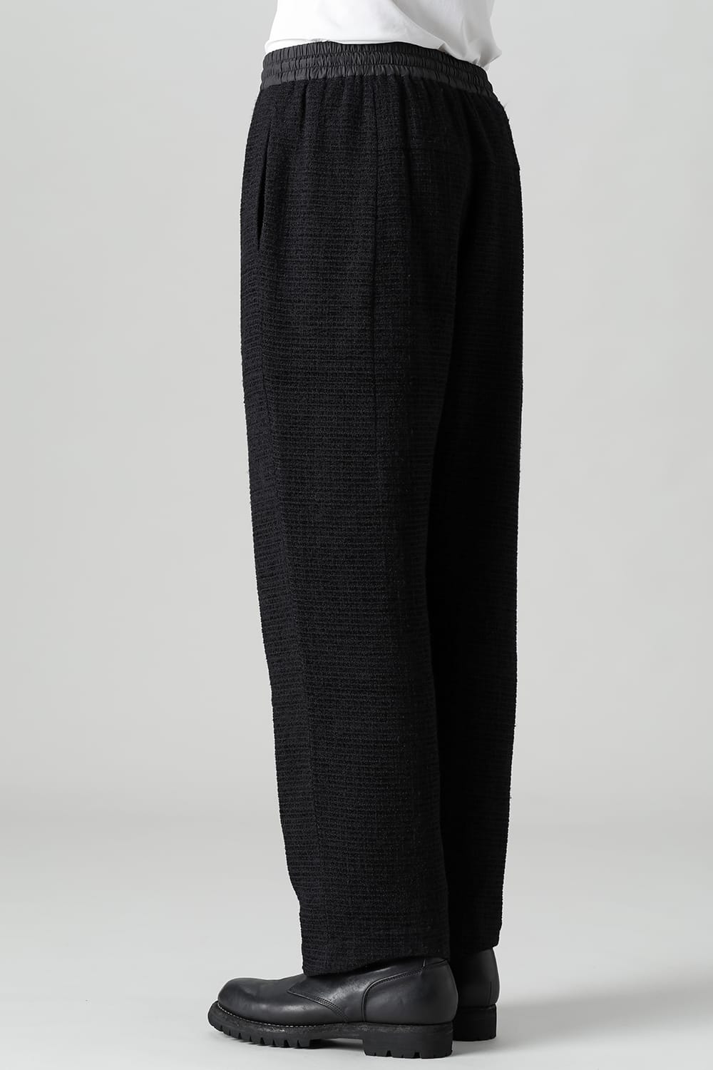 Relaxe pants Silk tweed