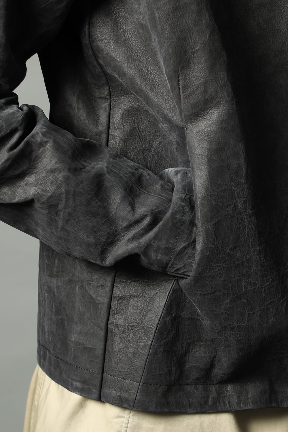 Leather jacket Dyneema leather